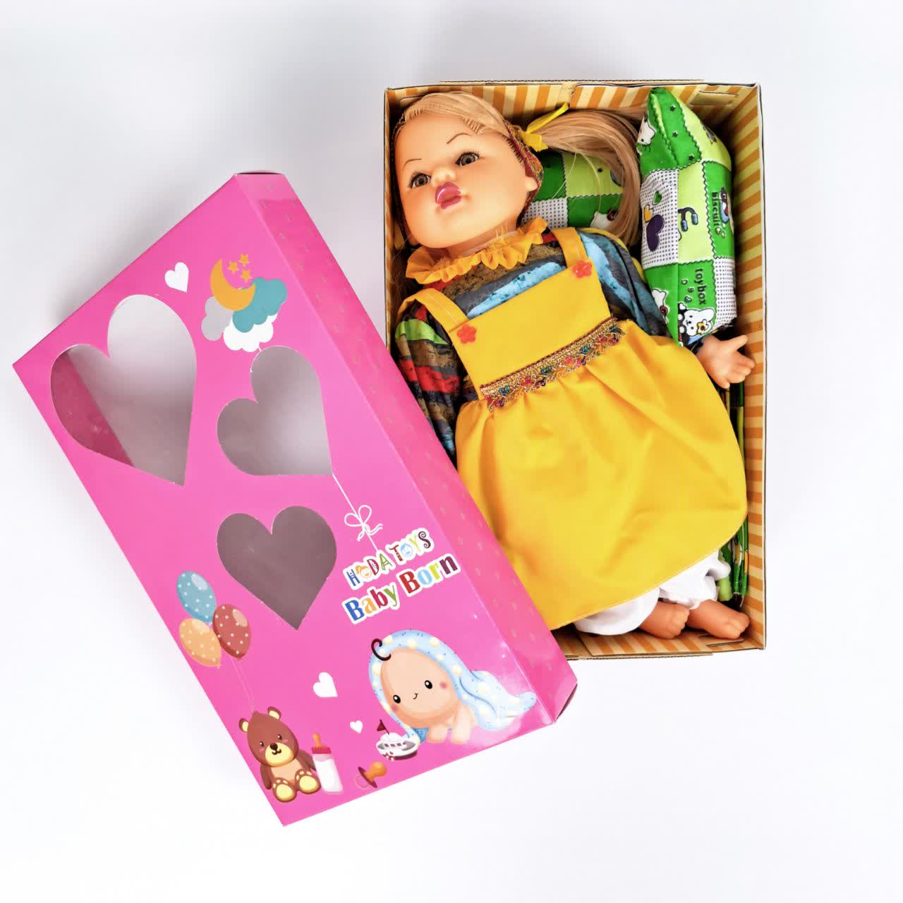 عروسک موزیکال همراه با ست خواب AH0141